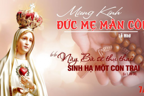 Ngày 07/10 - Lễ Đức Mẹ Mân Côi