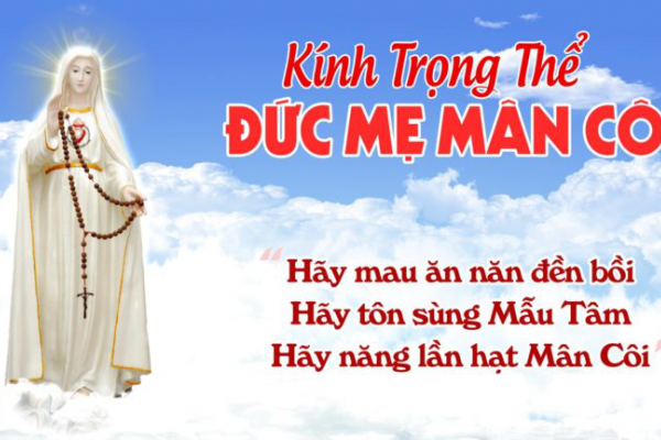 Chia sẻ Lời Chúa - Lễ Đức Mẹ Mân Côi