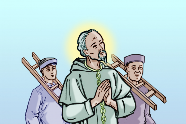 Hình vẽ Các Thánh Tử Đạo Việt Nam 2