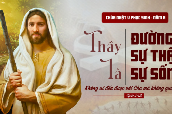 Học hỏi Phúc âm: Chúa nhật 5 Phục sinh năm A