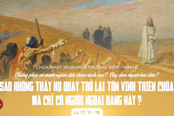 Chia sẻ Lời Chúa - Chúa Nhật XXVIII Thường Niên C
