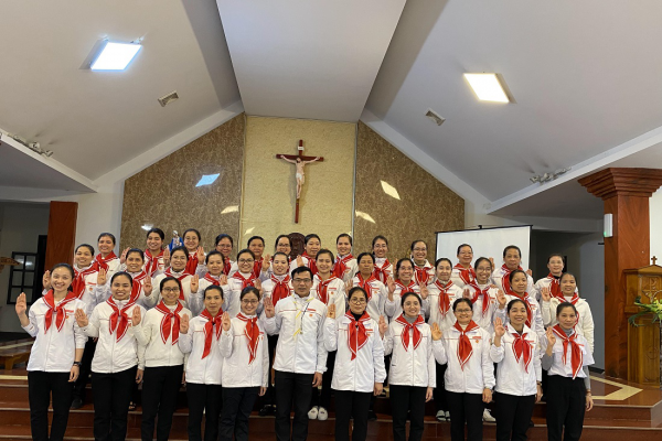 Hội Dòng Nữ Đa Minh Thái Bình: Khoá huấn luyện Sa mạc Trợ uý - Học kỳ II