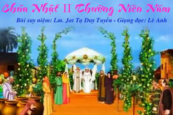 Chúa Nhật II Thường Niên Năm C - Bài suy niệm: Lm. Jos Tạ Duy Tuyền - Giọng đọc: Lê Anh