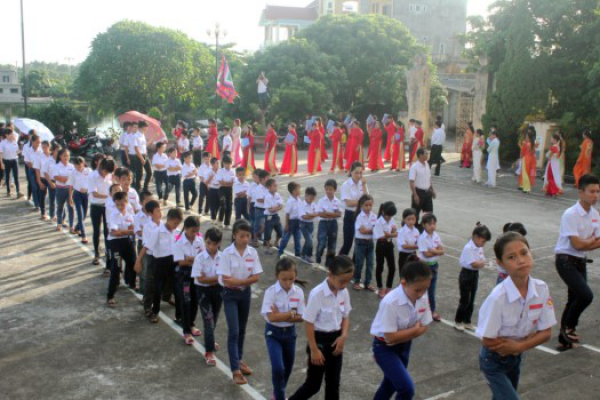 Thánh lễ ra mắt và tuyên hứa Xứ đoàn TNTT Đaminh - Giáo xứ Sài Quất