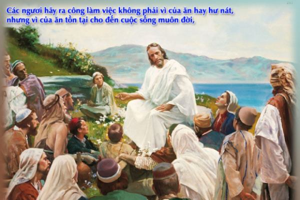 Bài giảng Chúa nhật cho thiếu nhi: Chúa nhật 18 Thường niên năm B