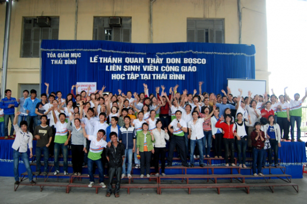 SVCG LĐP tại Thái Bình mừng lễ kính Thánh Bổn mạng Gioan Bosco