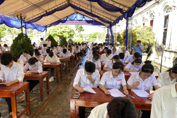 Giáo hạt Thái Thụy tổ chức thi Giáo lý Thêm Sức năm 2022