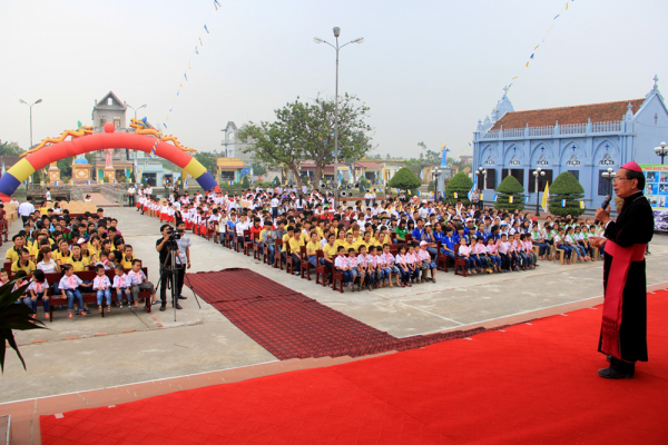 Giới trẻ Gx An Lập mừng lễ Quan Thầy