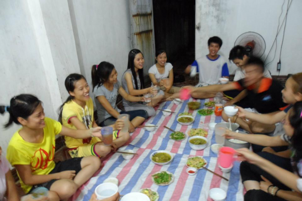 GPTB - Nhật ký “Tiếp sức Mùa Thi 2012” của nhóm SVCG Thái Bình tại Hà Nội