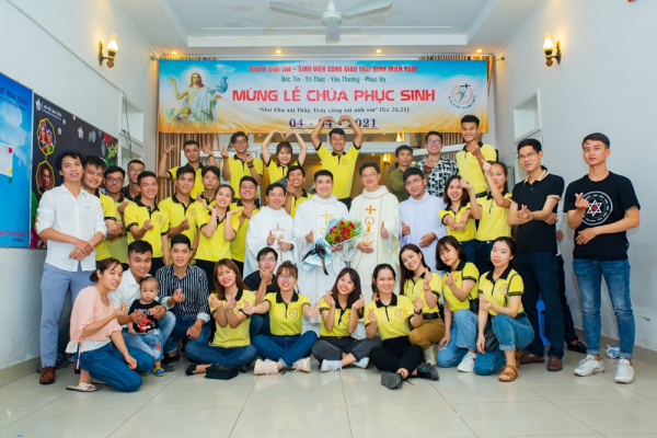 GPTB - Sinh Viên Công Giáo Thái Bình Miền Nam Mừng Lễ Phục Sinh - 2021