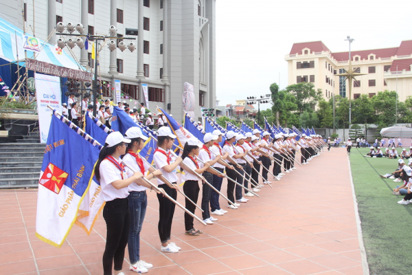 Liên đoàn TNTT Giuse Khang GPTB - Huynh trưởng Giáo phận Thái Bình tham dự Đại hội Huynh trưởng lần thứ I - 2018