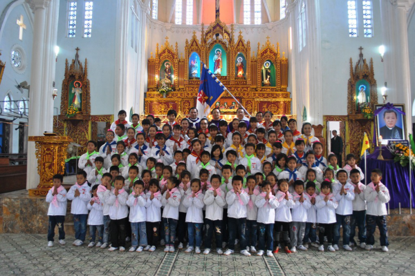 Liên đoàn TNTT Giuse Khang GPTB - Lễ ra mắt xứ đoàn TNTT Giuse Nguyễn Duy Khang - Giáo xứ Trà Vy - 2015