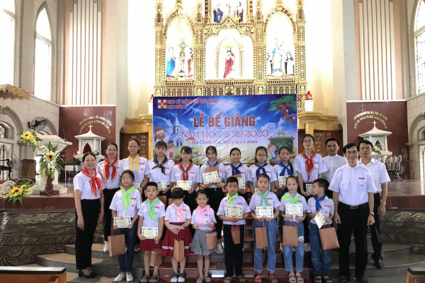 Giáo xứ Chính Tòa - Thánh lễ Tạ Ơn Bế Giảng năm học Giáo lý 2019-2020