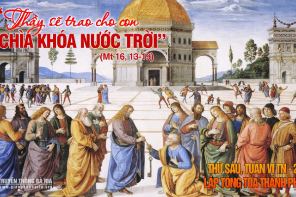 Ngày 22/02 - Lập Tông Tòa Thánh Phê-rô