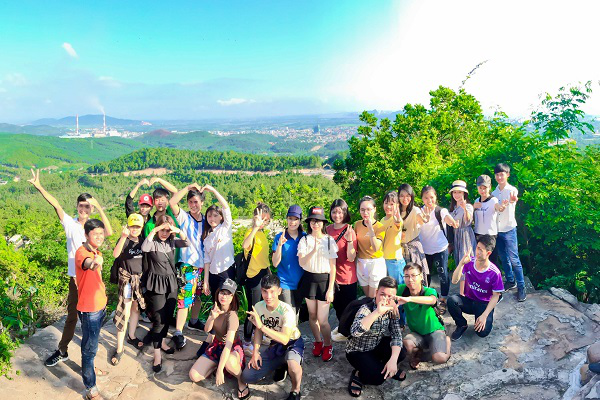 Hình ảnh SVCGLĐP tại Thái Bình hành hương, dã ngoại mùa hè năm 2018