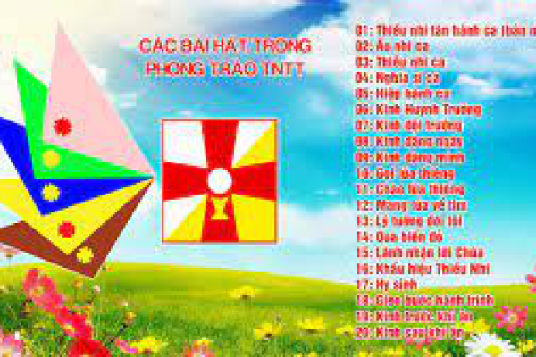 Các bài ca chính thức của PT TNTT (Bản mới)