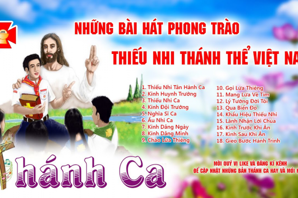 Những bài ca chính thức của PT Thiếu Nhi Thánh Thể - 2016