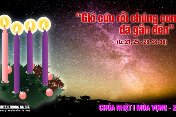 Bài giảng Chúa nhật cho thiếu nhi: Chúa nhật 1 mùa Vọng năm C