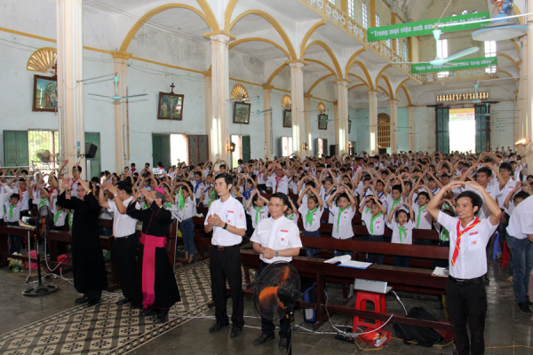 Liên đoàn Giuse Khang: ĐH Về Đất Hứa I tại Gx Ngọc Đồng, HY - 2015