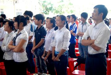 Sinh viên Công Giáo Liên địa phận tại Thái Bình - Chùm ảnh tiếp sức mùa thi 2011