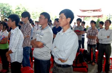 Sinh viên Công Giáo Liên địa phận tại Thái Bình - Chùm ảnh tiếp sức mùa thi 2011