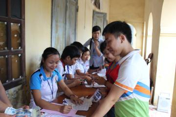 SVCG LĐP Thái Bình - Chùm ảnh Tiếp sức mùa thi năm 2012