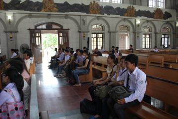 SVCG LĐP Thái Bình - Chùm ảnh Tiếp sức mùa thi năm 2012