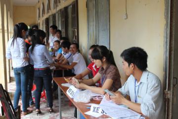 SVCG LĐP Thái Bình - Chùm ảnh Tiếp sức mùa thi năm 2012
