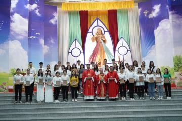SVCG LĐP Thái Bình - Hình ảnh Lễ Khai Giảng Năm học 2020-2021 tại TT Lòng Chúa Thương Xót - An Lạc