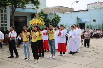 SVCG Thái Bình - Miền Nam: Chùm ảnh mừng lễ Quan Thầy - Thánh Giáo hoàng Gioan Phao-lô II - 2019