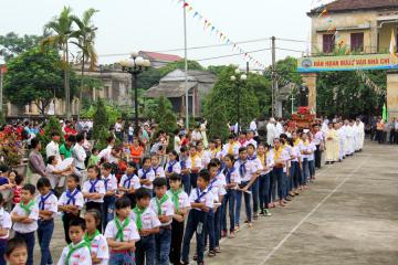 Liên đoàn Giuse Khang: ĐH Về Đất Hứa I tại Gx Ngọc Đồng, HY - 2015