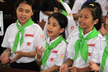 Liên đoàn Giuse Khang: ĐH Về Đất Hứa I tại Gx Ngọc Đồng, HY - 2015