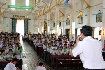Liên đoàn Giuse Khang: ĐH Về Đất Hứa I tại Gx Ngọc Đồng, HY - 2015