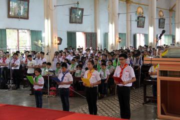 Liên đoàn Giuse Khang: ĐH Về Đất Hứa I tại Gx Ngọc Đồng, HY - 2015