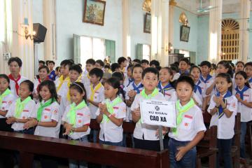 Liên đoàn Giuse Khang: ĐH Về Đất Hứa I tại Gx Ngọc Đồng, HY - 2015