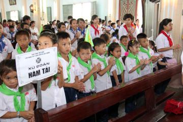 Liên đoàn Giuse Khang: ĐH Về Đất Hứa I tại Gx Ngọc Đồng, HY - 2015