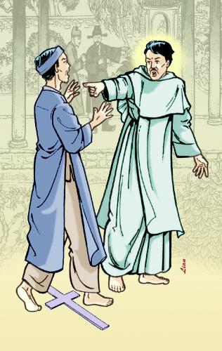 Hình vẽ Các Thánh Tử Đạo Việt Nam 2