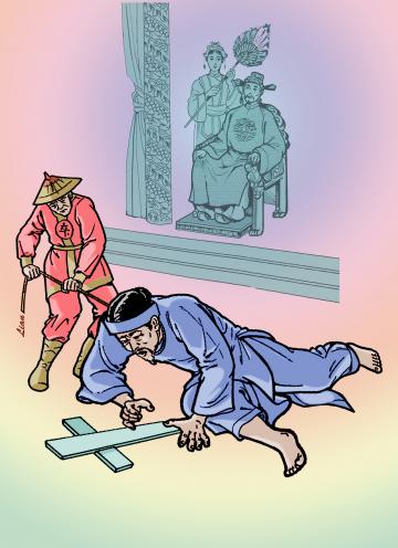 Hình vẽ Các Thánh Tử Đạo Việt Nam 2