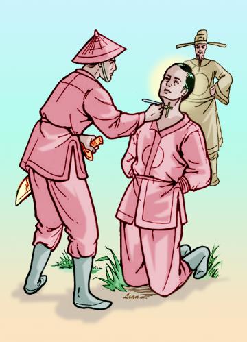 Hình vẽ Các Thánh Tử Đạo Việt Nam 2