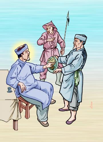 Hình vẽ Các Thánh Tử Đạo Việt Nam 3
