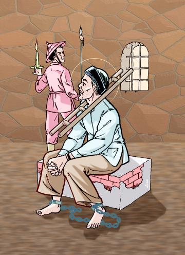 Hình vẽ Các Thánh Tử Đạo Việt Nam 3