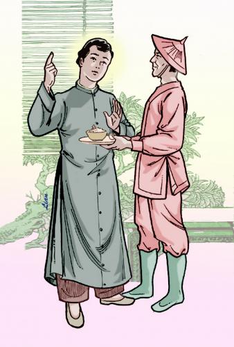 Hình vẽ Các Thánh Tử Đạo Việt Nam 4
