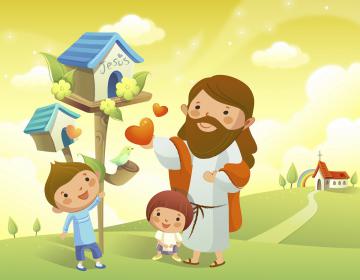 Hình ảnh Công Giáo dành cho trẻ em 1